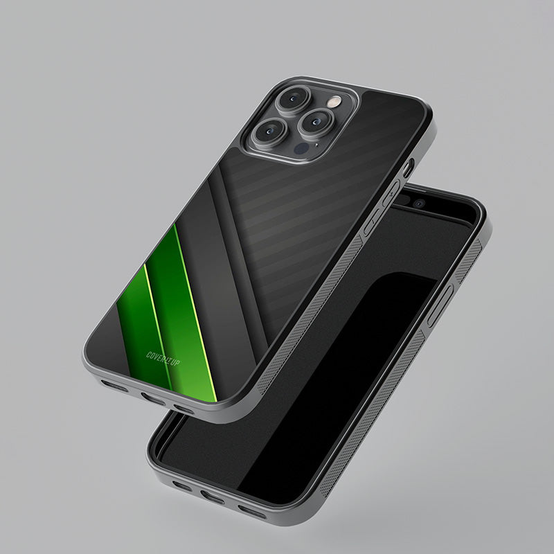 Royal Green Glass Case