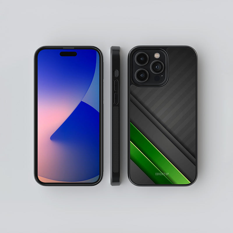 Royal Green Glass Case