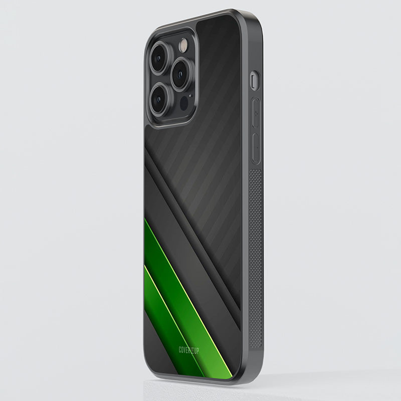 Royal Green Glass Case