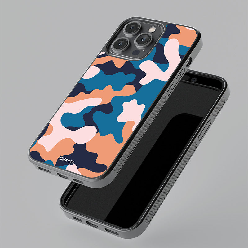 Midnight Amazon Camo Glass Case