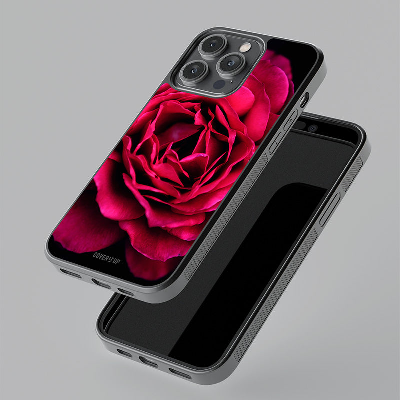 Magical Rose Glass Case