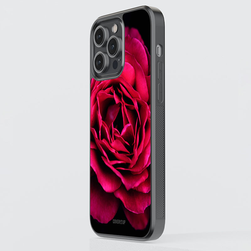 Magical Rose Glass Case