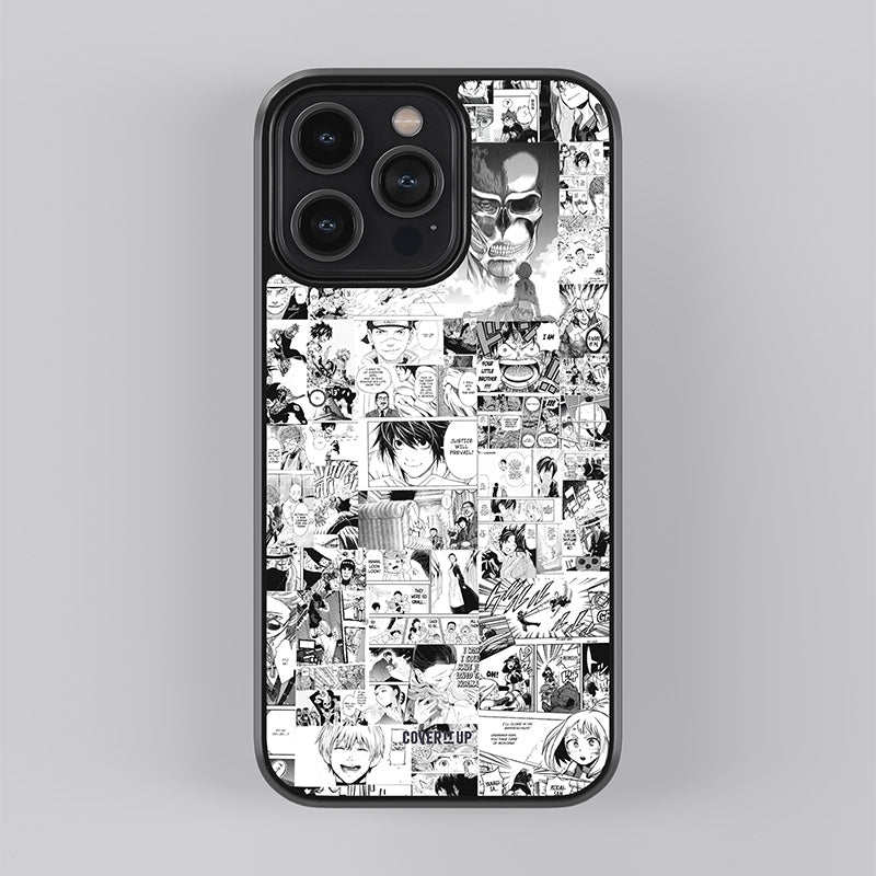 Manga Panel Glass Case