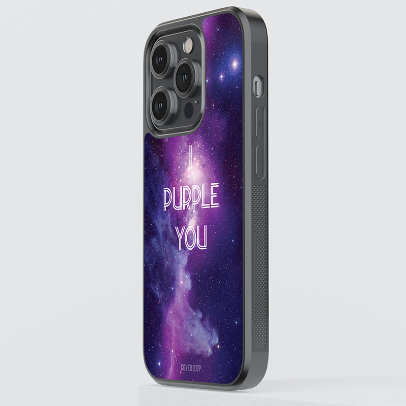 BTS I Purple You Glass Case
