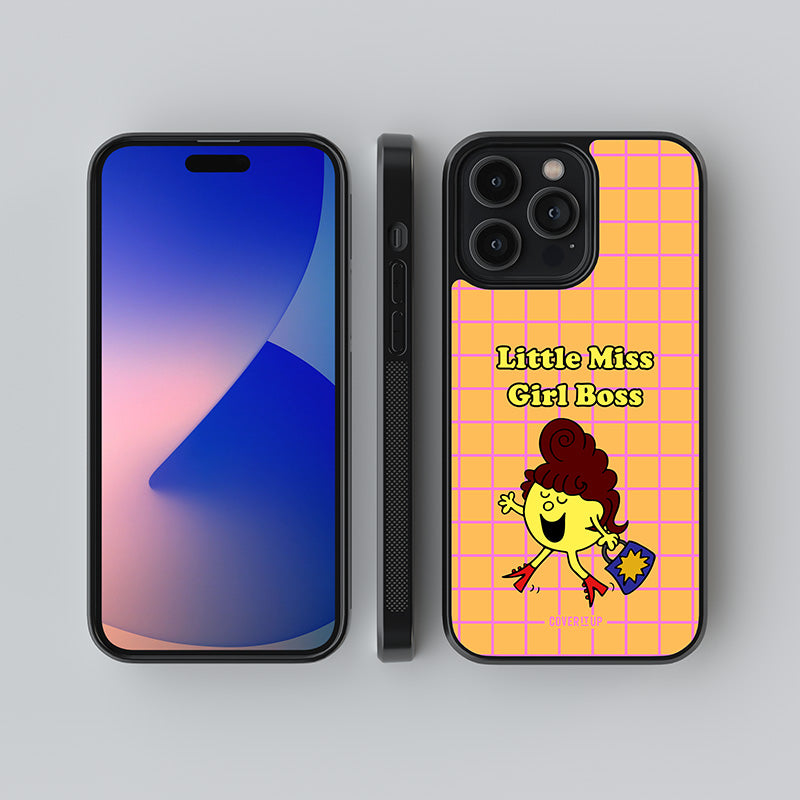Little Miss Girl Boss Glass Case