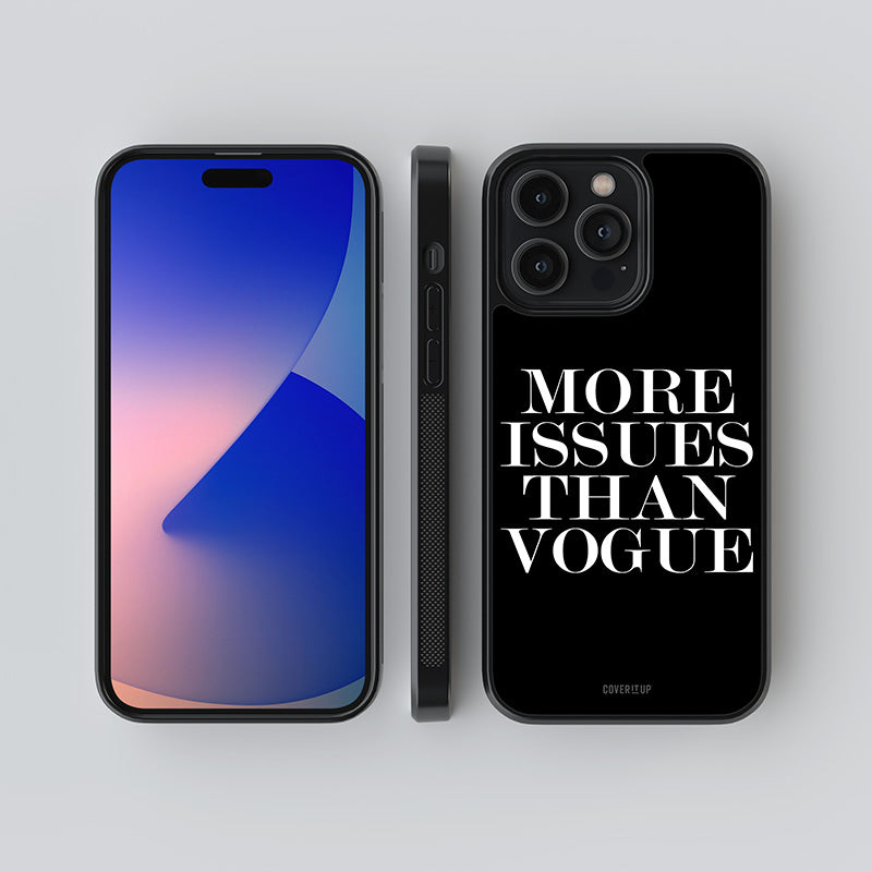 More Issues than Vogue Glass Case