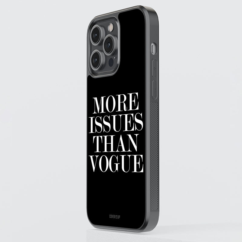 More Issues than Vogue Glass Case