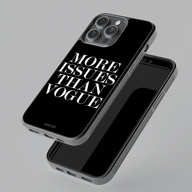 More Issues than Vogue Glass Case