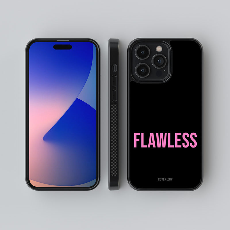 Flawless Pink Glass Case