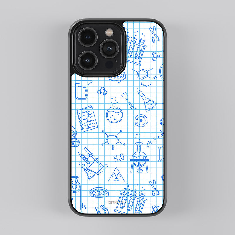 Science Notebook Glass Case