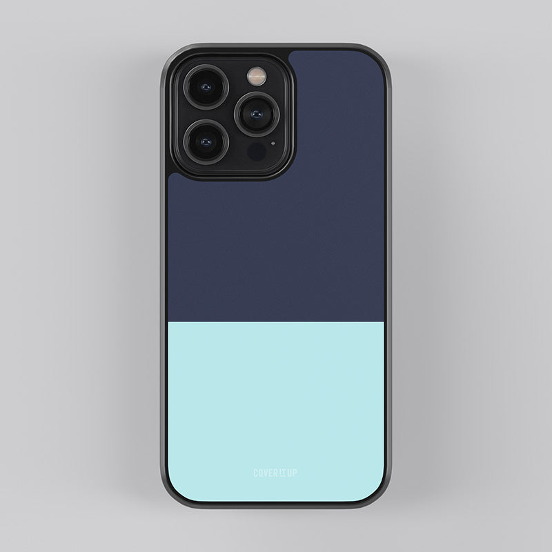 Minimal Blues Glass Case