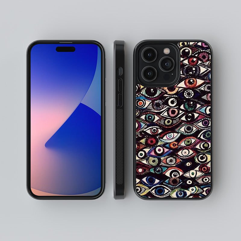 Eyes Talk Glass Case