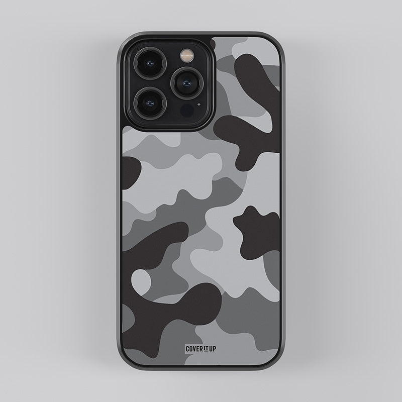 Mono Camo Glass Case