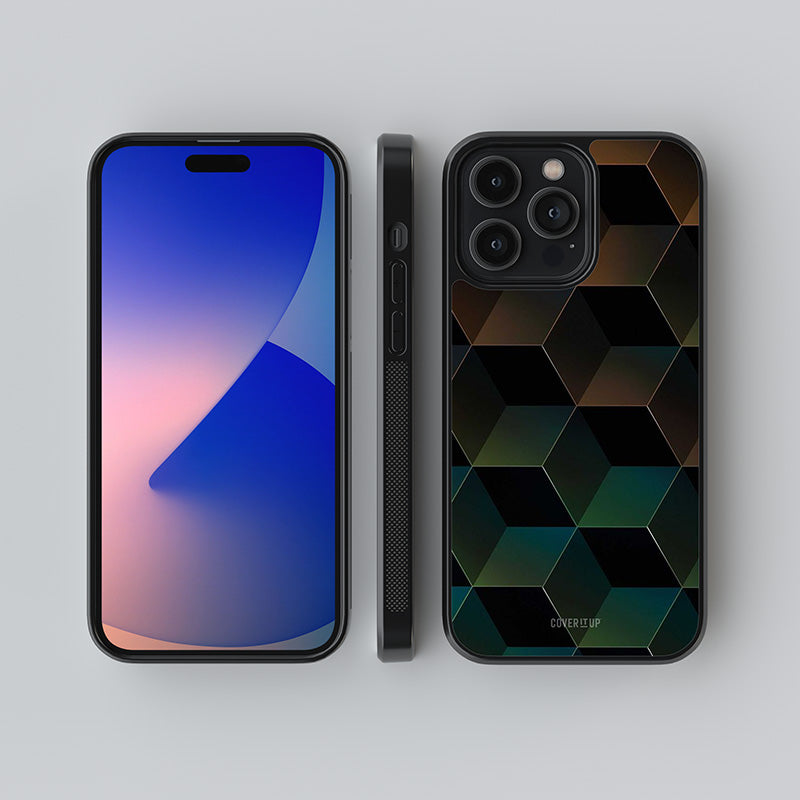 Hexagonal Glass Case