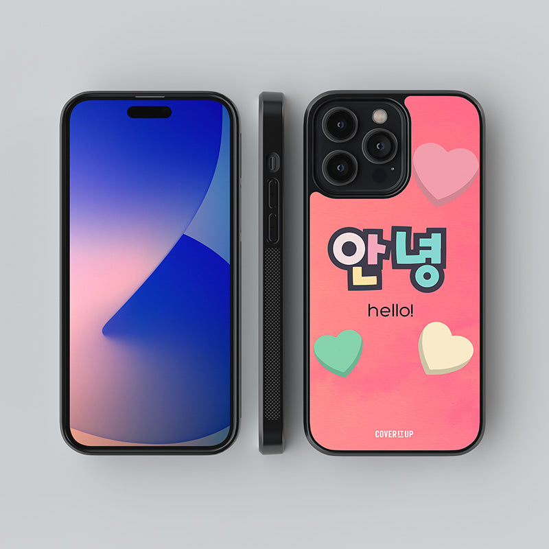 Hello Glass Case