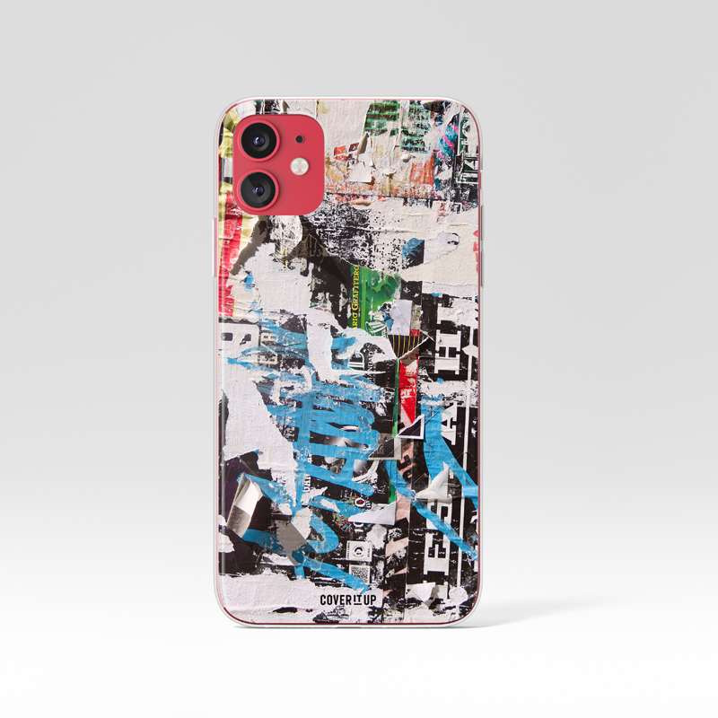 Torn Posters Clear Silicone Case