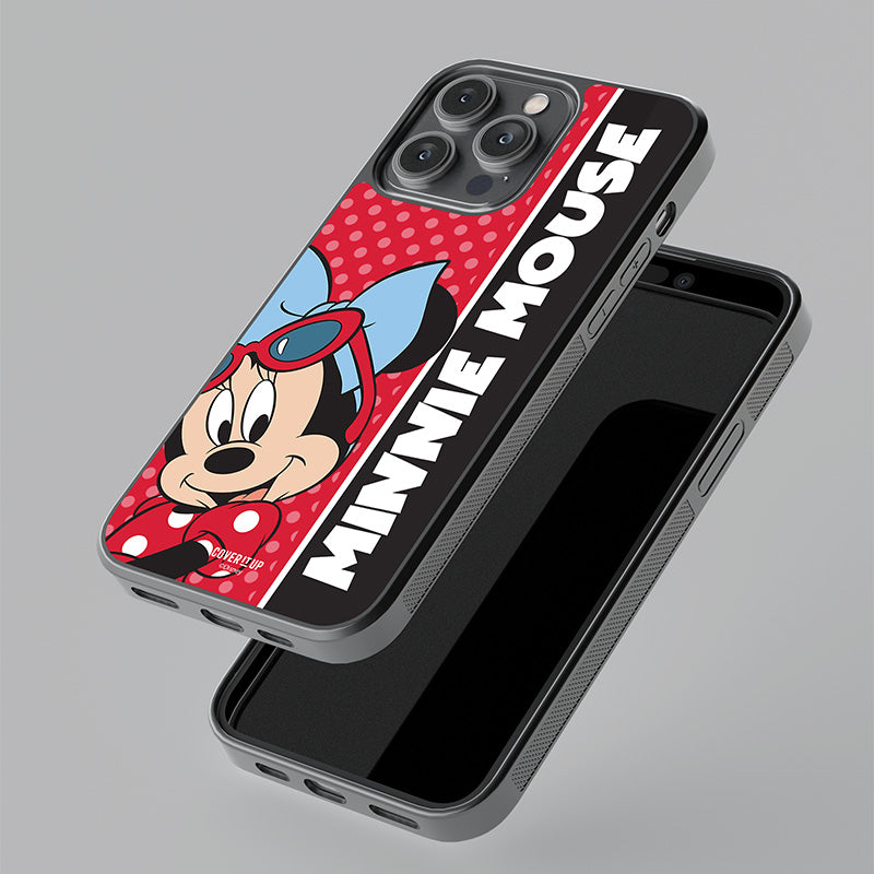 Official Disney Minnie Mouse Glass Case