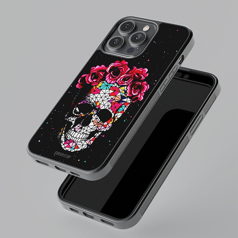 Pretty Dead Face Glass Case