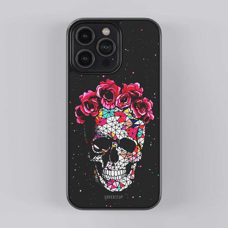 Pretty Dead Face Glass Case