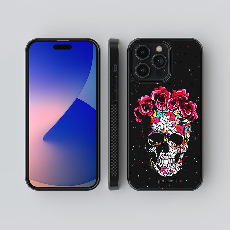 Pretty Dead Face Glass Case