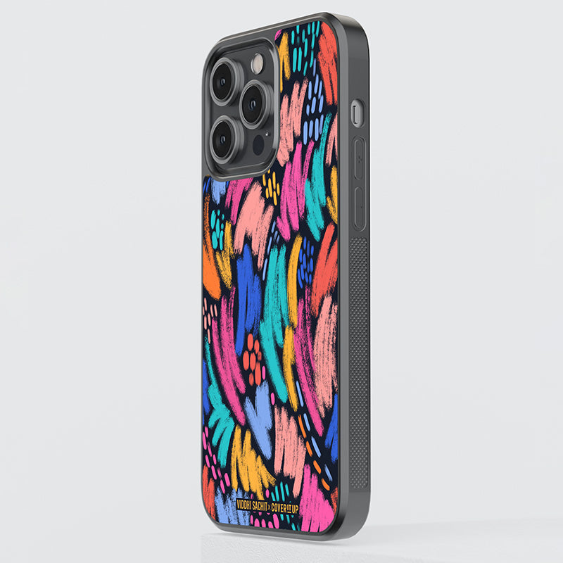 Color Me Crazy Glass Case