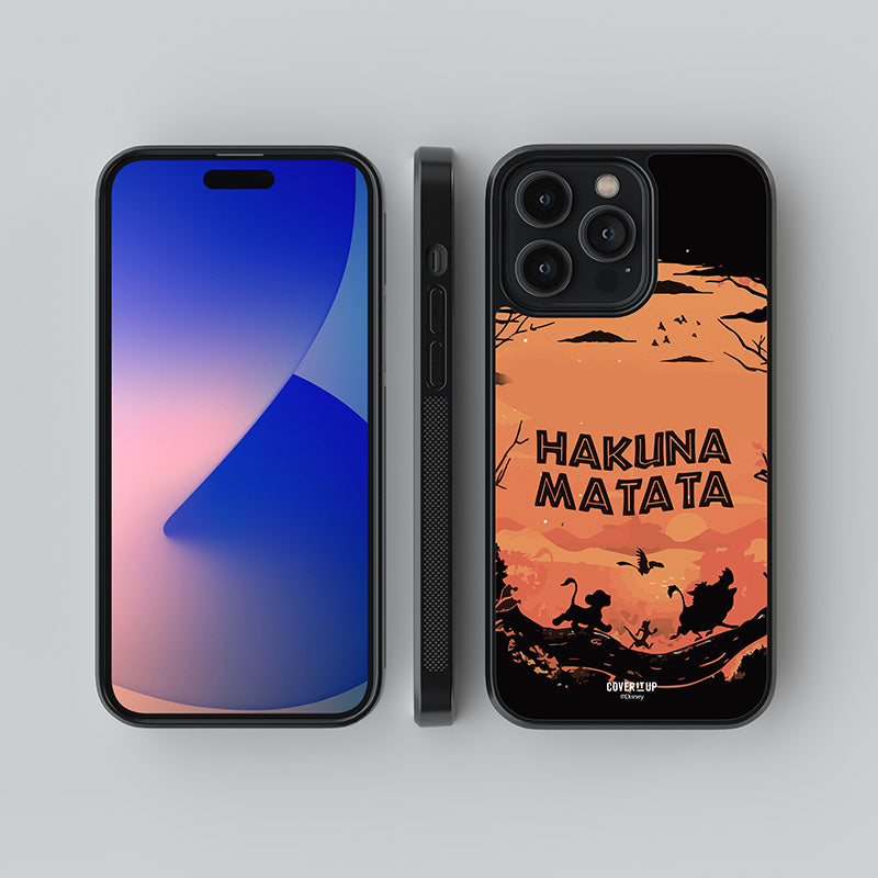 Official Disney Hakuna Matata Glass Case