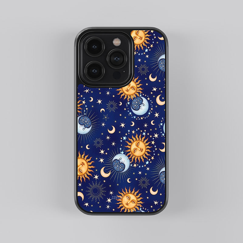 Sun And Moon Glass Case