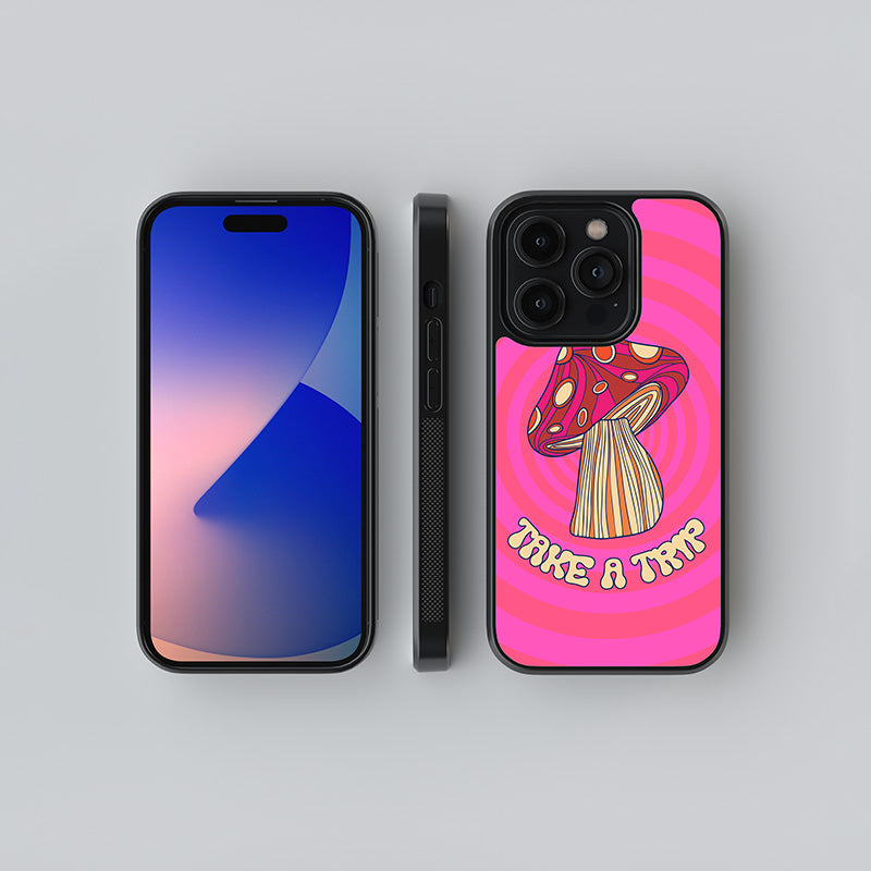 Take A Trip Glass Case