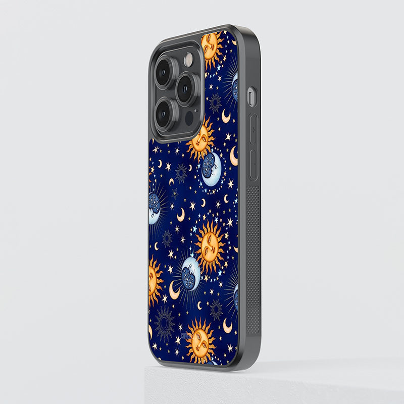 Sun And Moon Glass Case