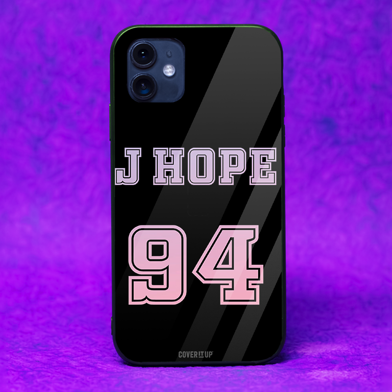 J HOPE Jersey Number Glass Case
