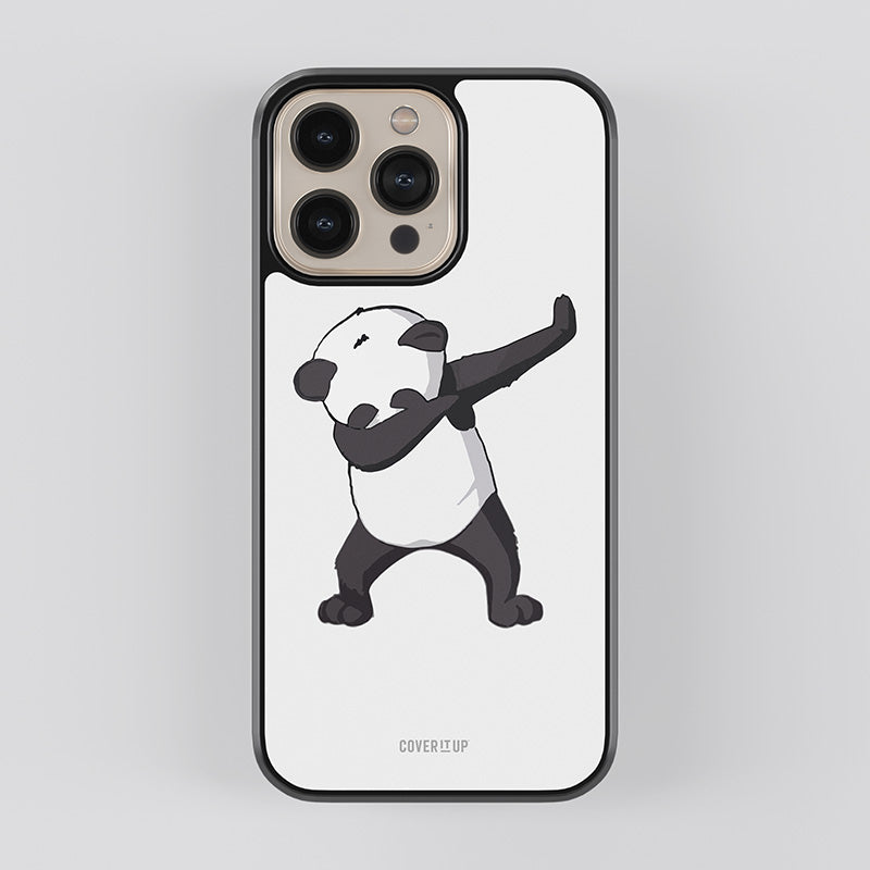 Dab Panda Glass Case