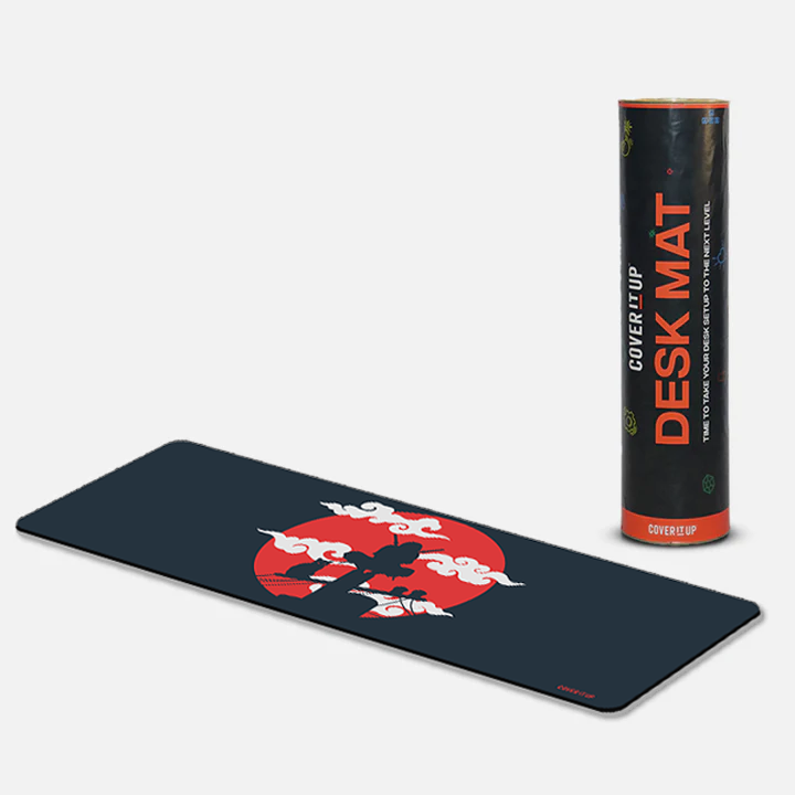 Anime Shinobi Ninja Desk Mat and Gaming Mouse Pad