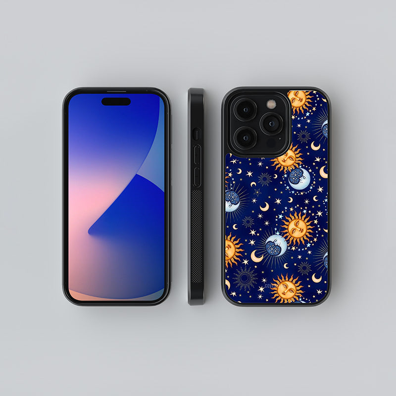 Sun And Moon Glass Case
