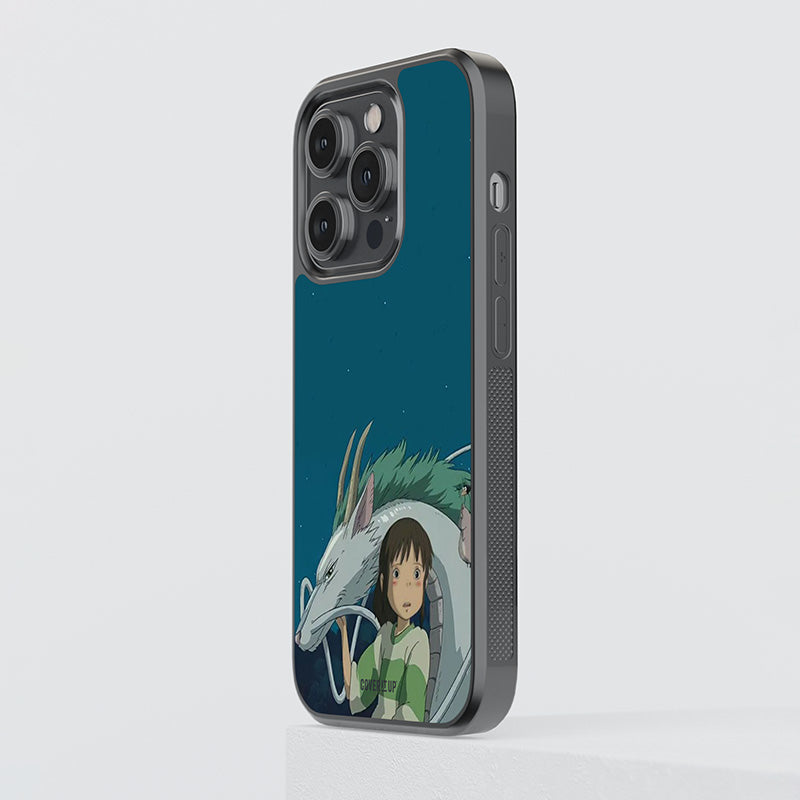 Chihiro And Haku Glass Case