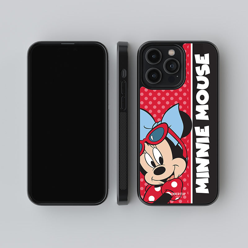 Official Disney Minnie Mouse Glass Case