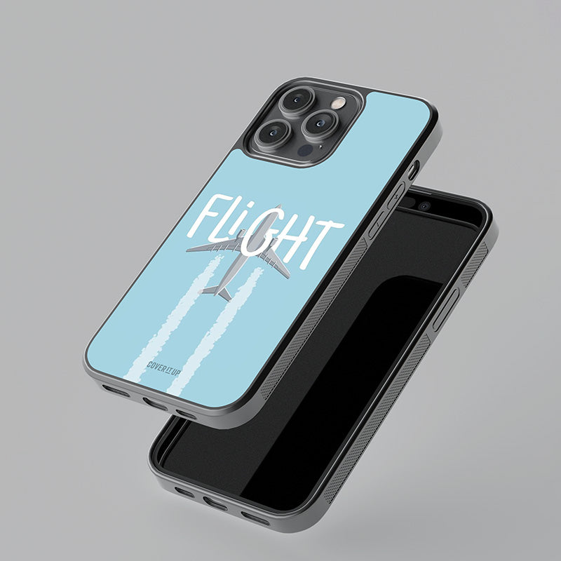 Lets Fly High Glass Case