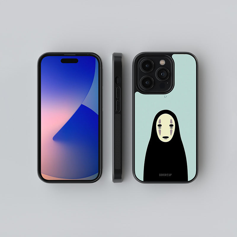 Spirited Away No Face Glass Case