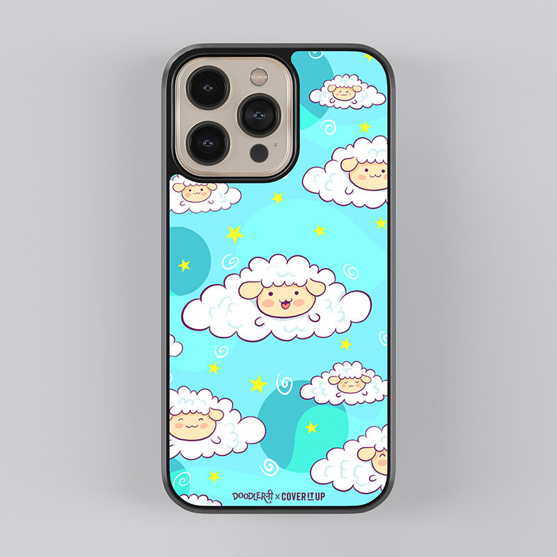 Counting Sheep Glass Case