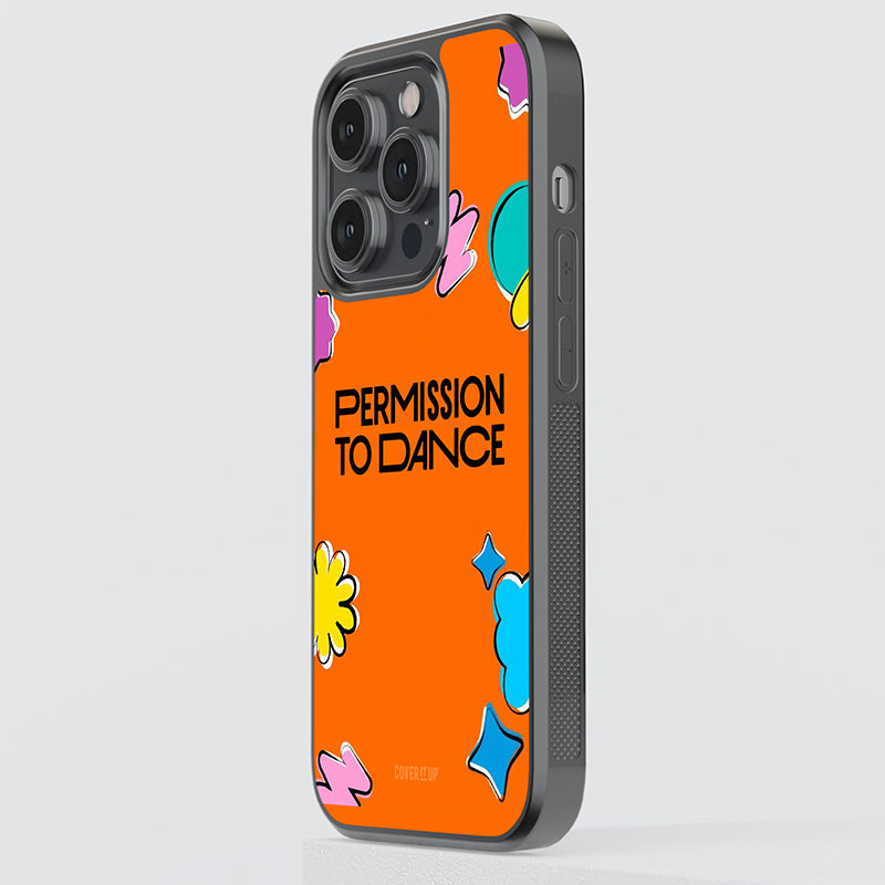 BTS Permission To Dance Glass Case