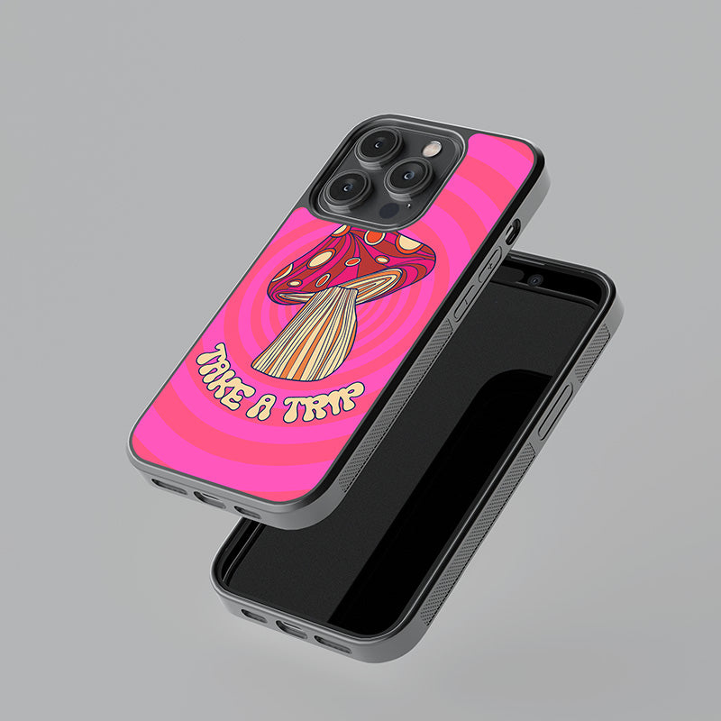 Take A Trip Glass Case