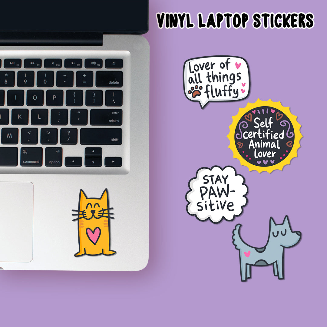 The Positivity Planner 2025 - Fun Yellow Animal Themed Printed Planner