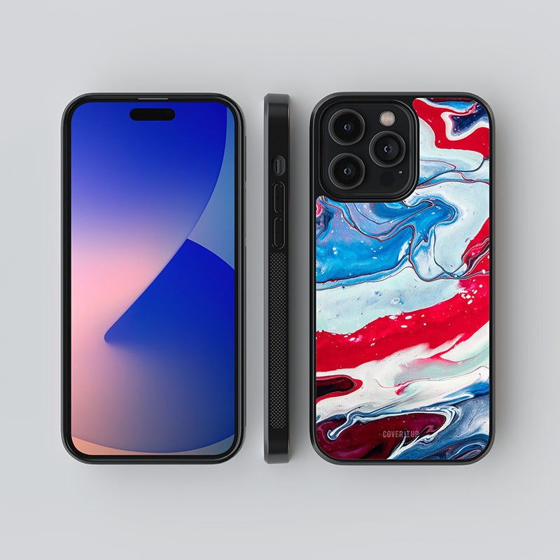 Liquid Art Glass Case