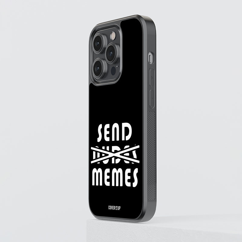 Send Memes Glass Case