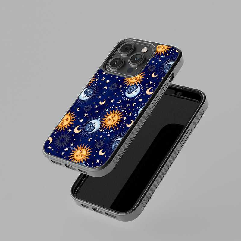 Sun And Moon Glass Case