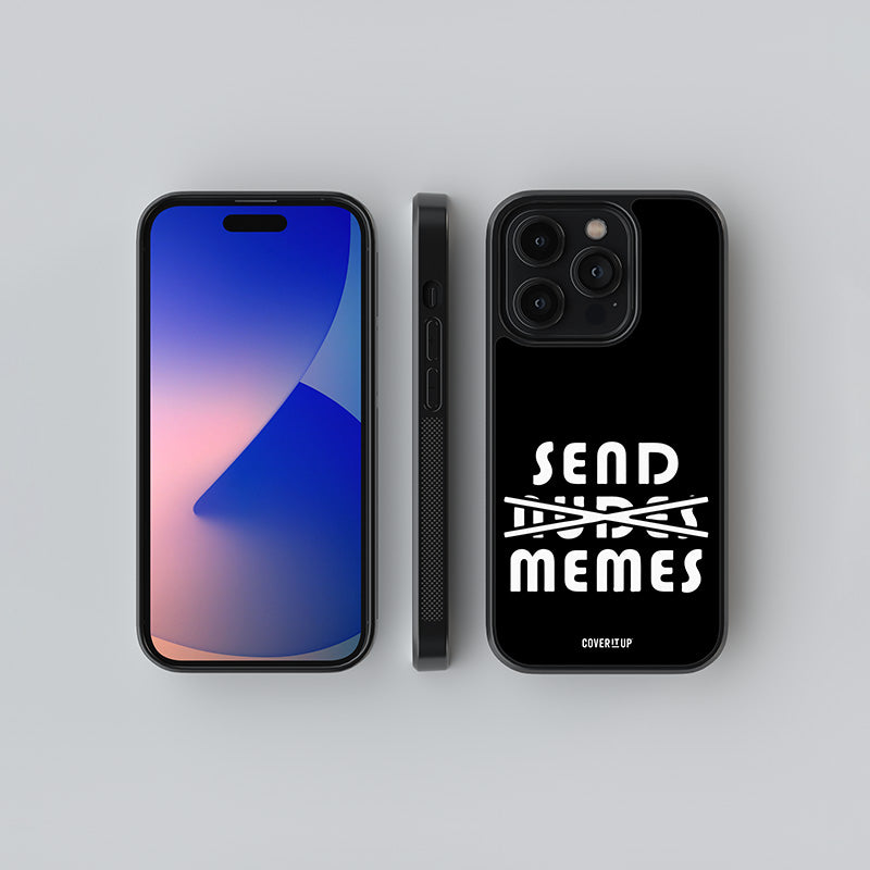 Send Memes Glass Case