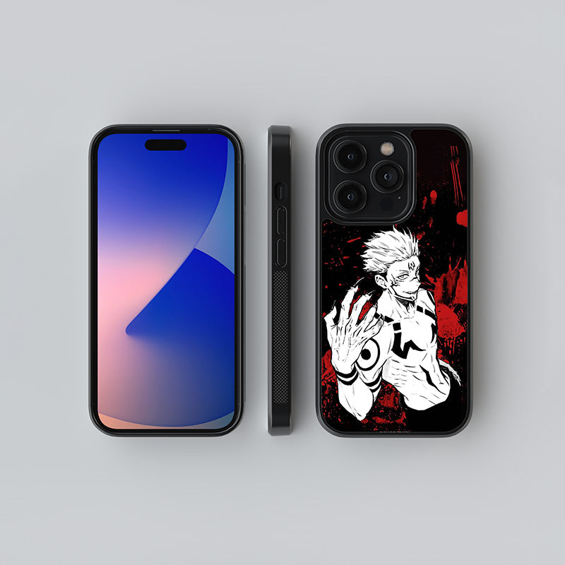 Wicked Jujutsu Kaisen Glass Case