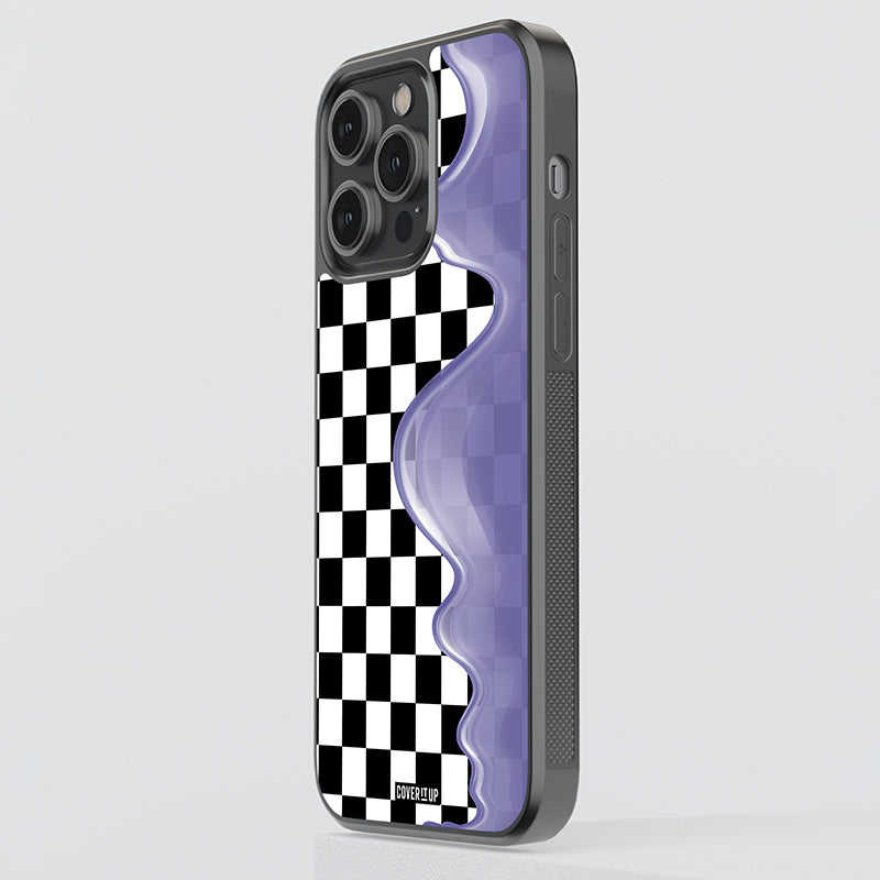 Very Peri Slime Glass Case