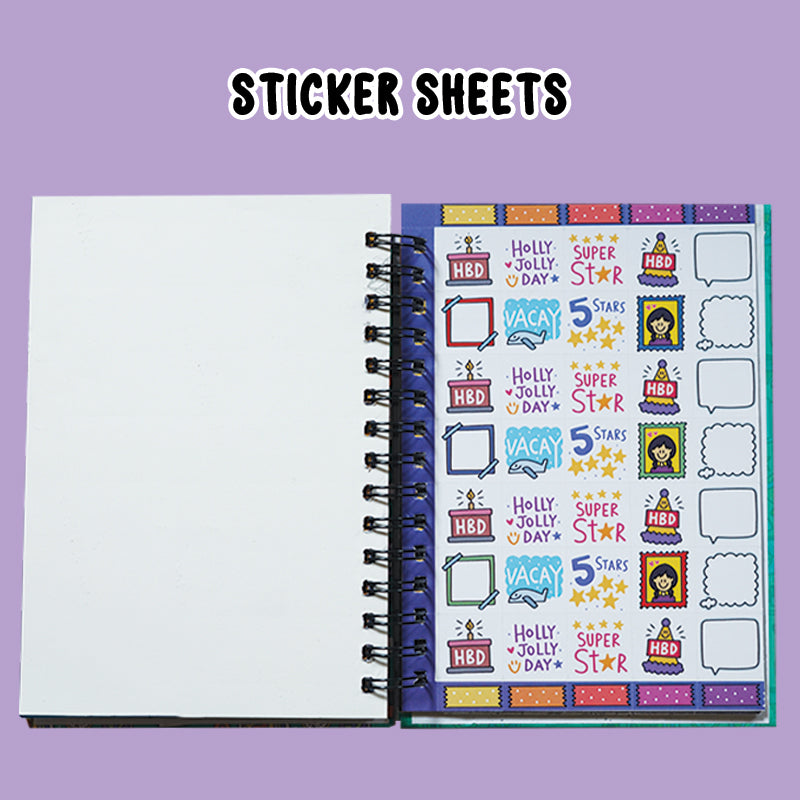 The Positivity Planner 2025 - Fun Yellow Animal Themed Printed Planner