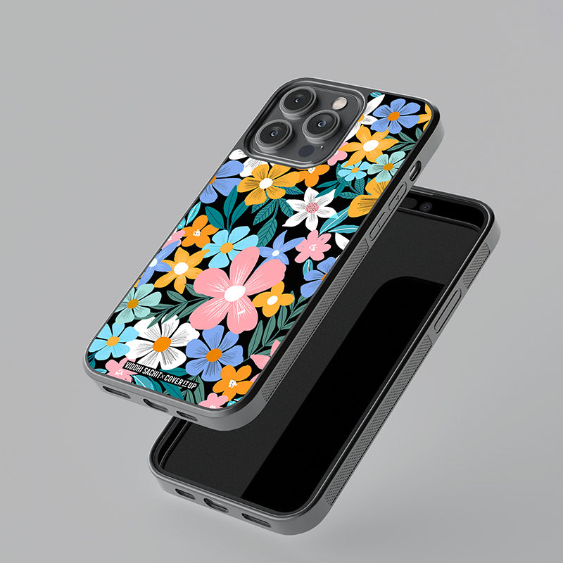 Pretty in Black Glass Case