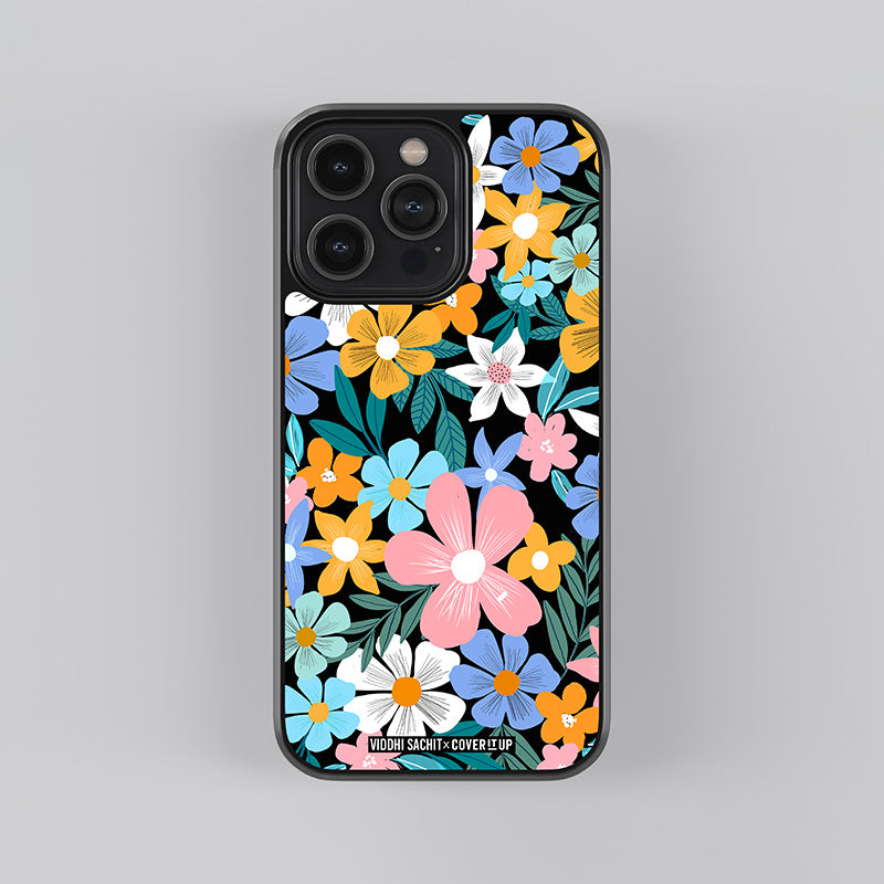 Pretty in Black Glass Case
